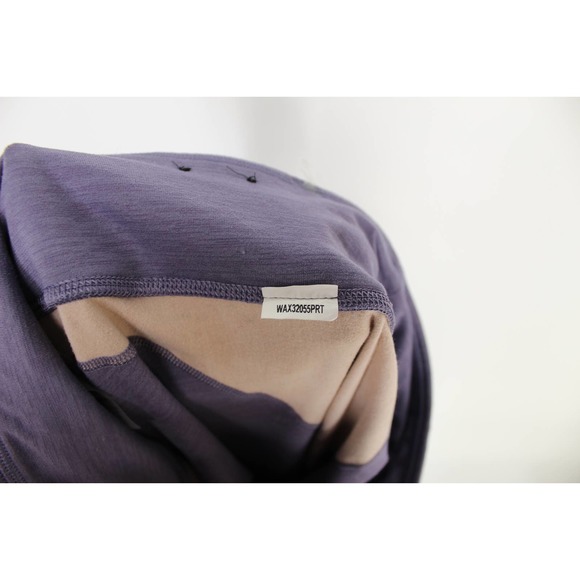 CALIA by Carrie Underwood Warm Leggings Cadet Ombre Splatter Medium Purple - Picture 7 of 10